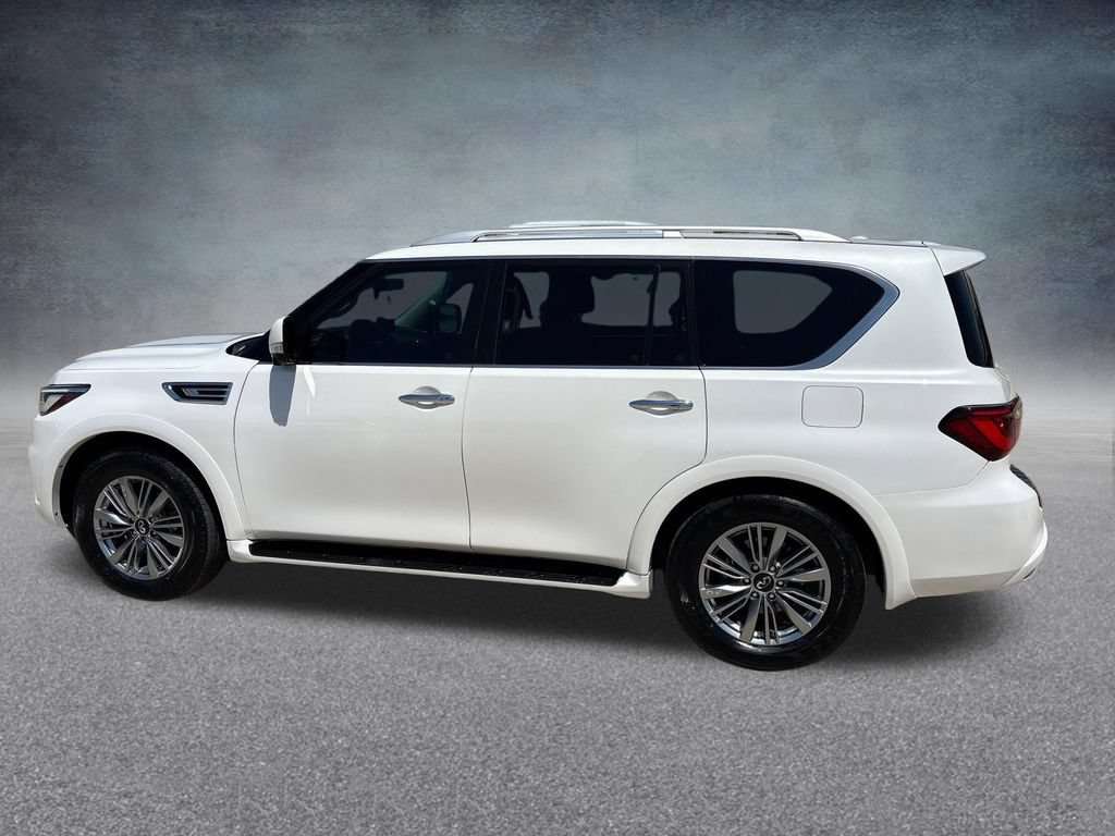 Used 2022 INFINITI QX80 Luxe w/ Cargo Package RWD video 3