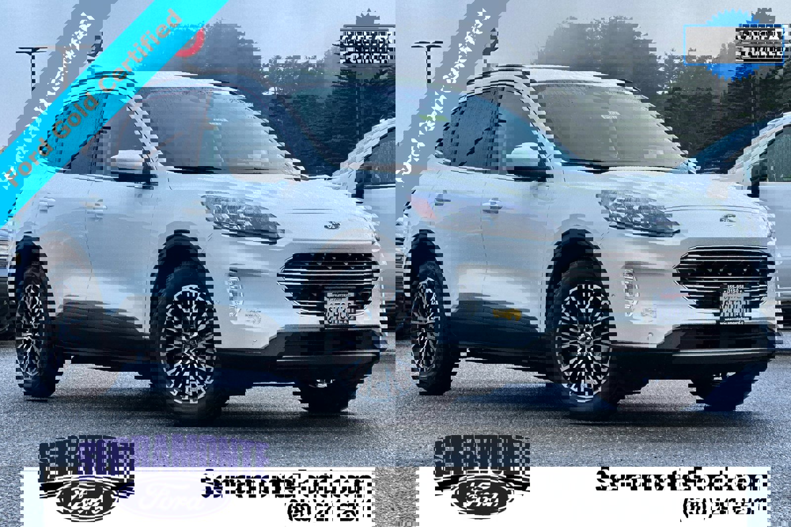 Certified 2022 Ford Escape Titanium w/ Titanium Premium Package