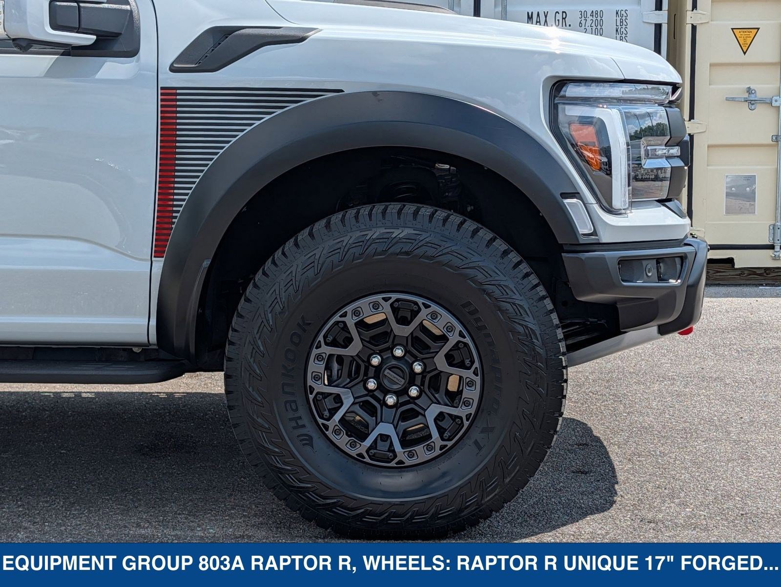 Certified 2024 Ford F150 Raptor w/ Equipment Group 803A Raptor R image 11