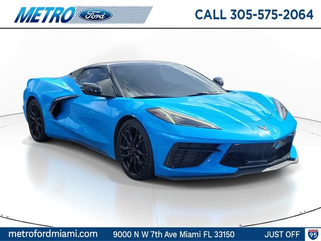 Used 2025 Chevrolet Corvette Stingray Convertible w/ 1LT RWD image 1