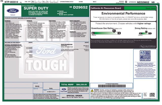 Certified 2022 Ford F450 Platinum AWD/4WD image 2