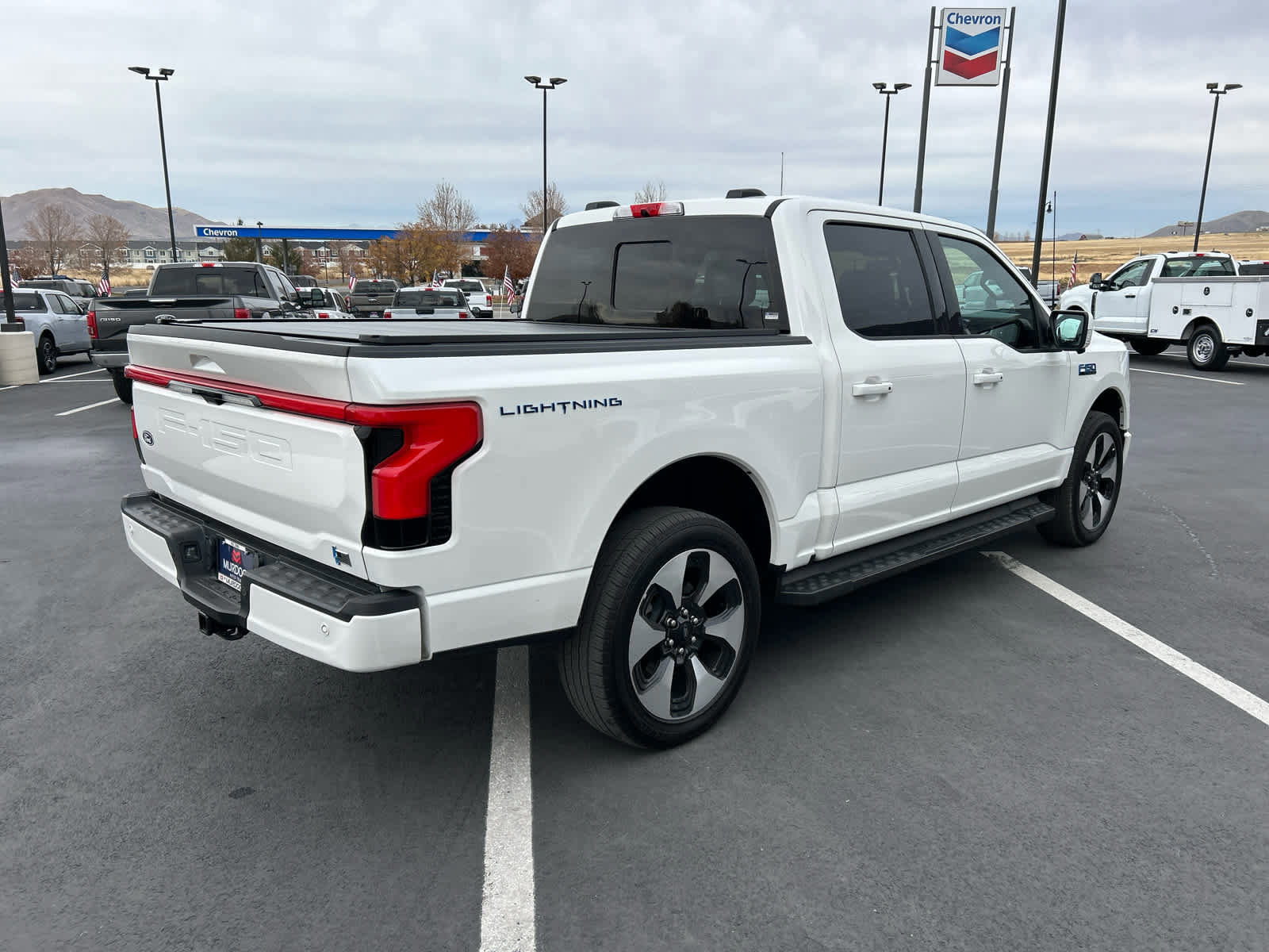 Certified 2024 Ford F150 Lightning Platinum AWD/4WD image 7