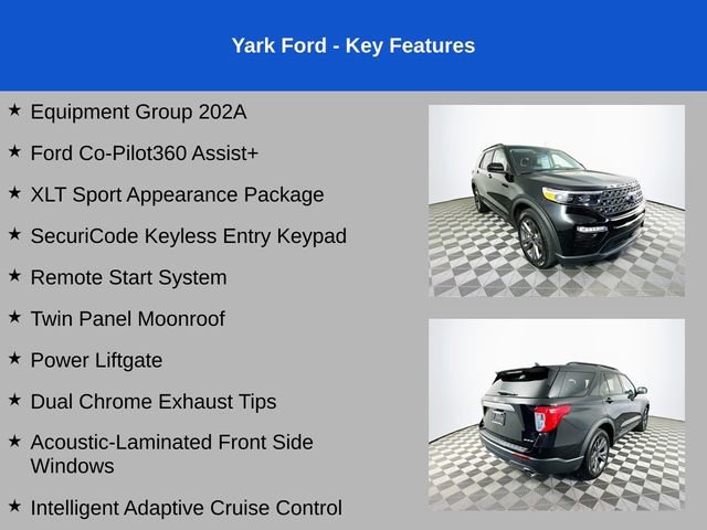 Certified 2023 Ford Explorer XLT w/ Equipment Group 202A image 11