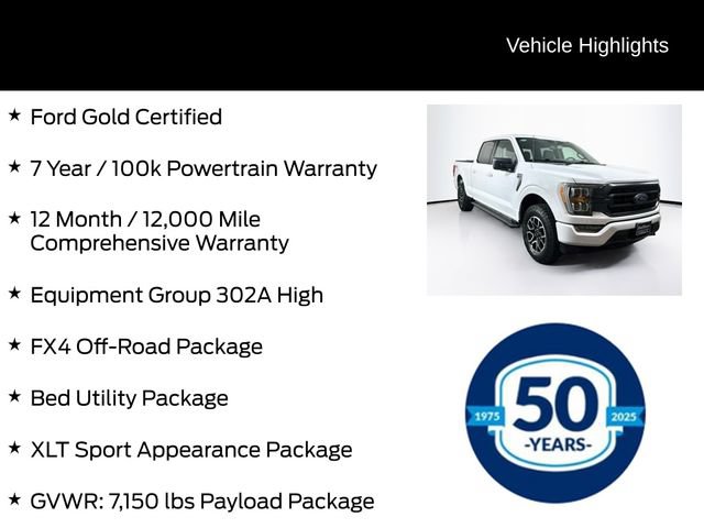 Certified 2023 Ford F150 XLT w/ Equipment Group 302A High AWD/4WD image 6