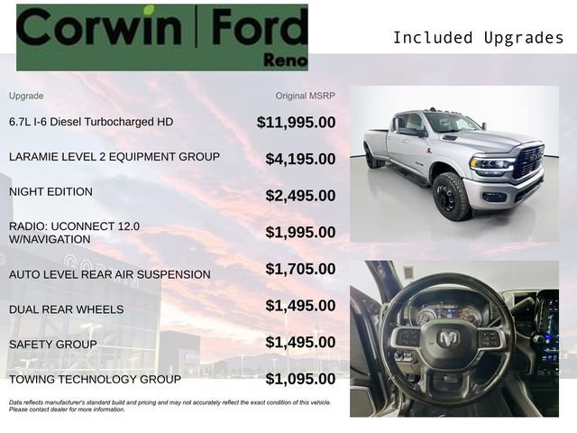 Used 2020 RAM 3500 Laramie image 10