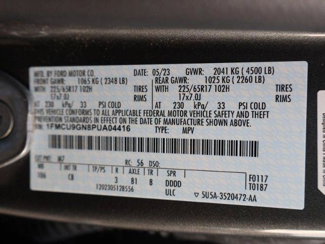 Certified 2023 Ford Escape Active AWD/4WD image 30