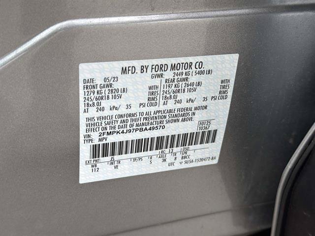 Certified 2023 Ford Edge SEL w/ Convenience Package AWD/4WD image 11