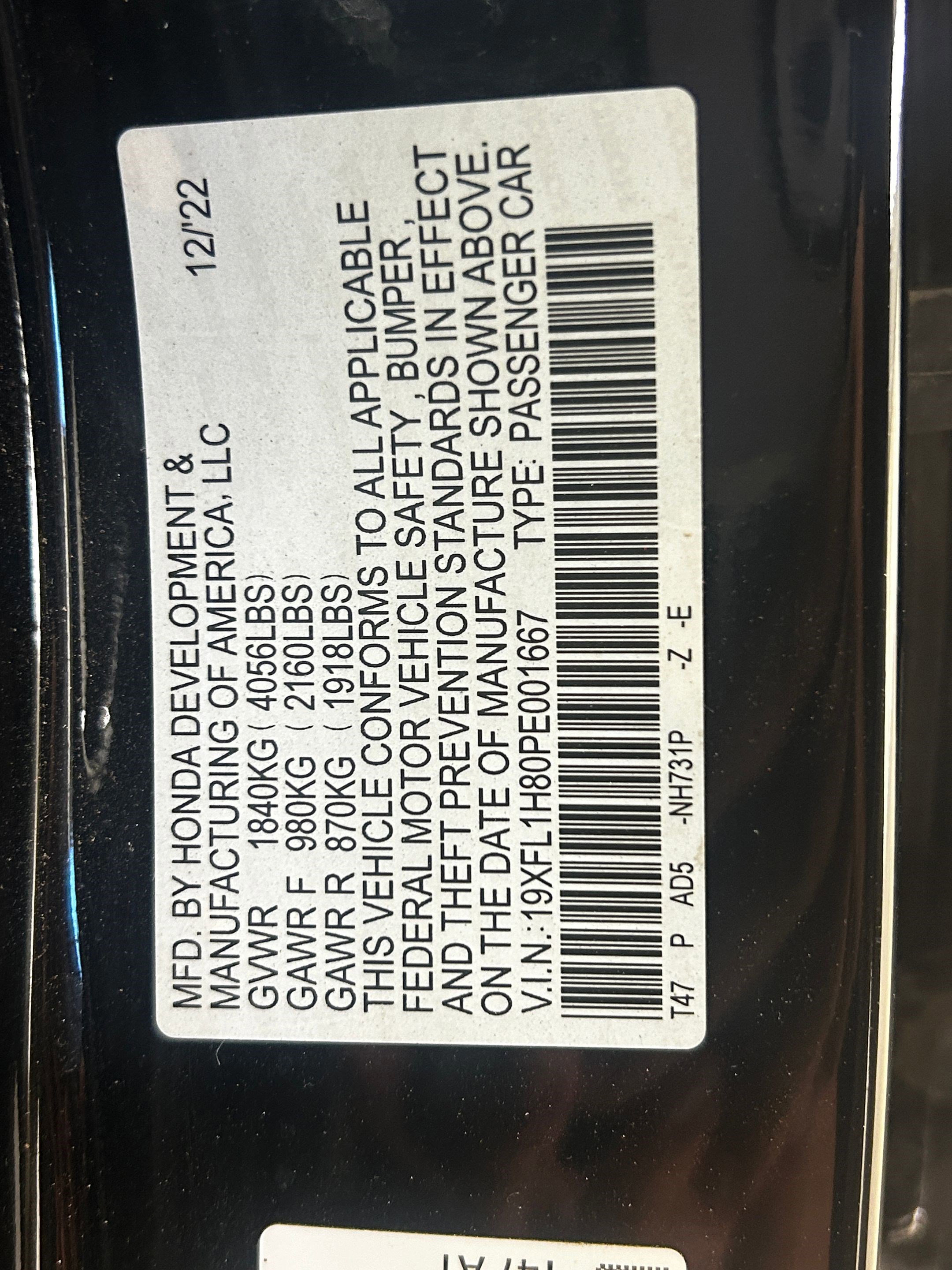 Used 2023 Honda Civic Sport Touring image 20