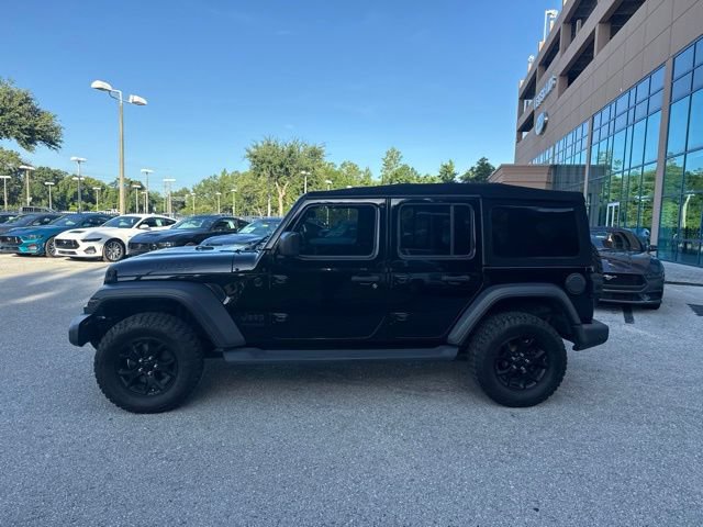 Used 2020 Jeep Wrangler Unlimited Sport AWD/4WD image 2