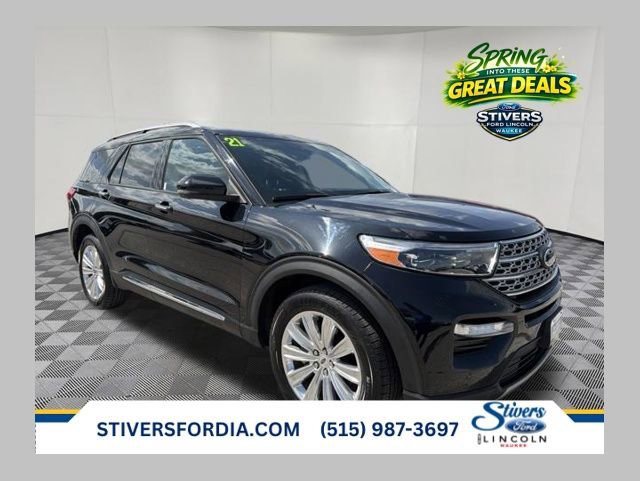 Certified 2021 Ford Explorer Limited w/ Equipment Group 301A