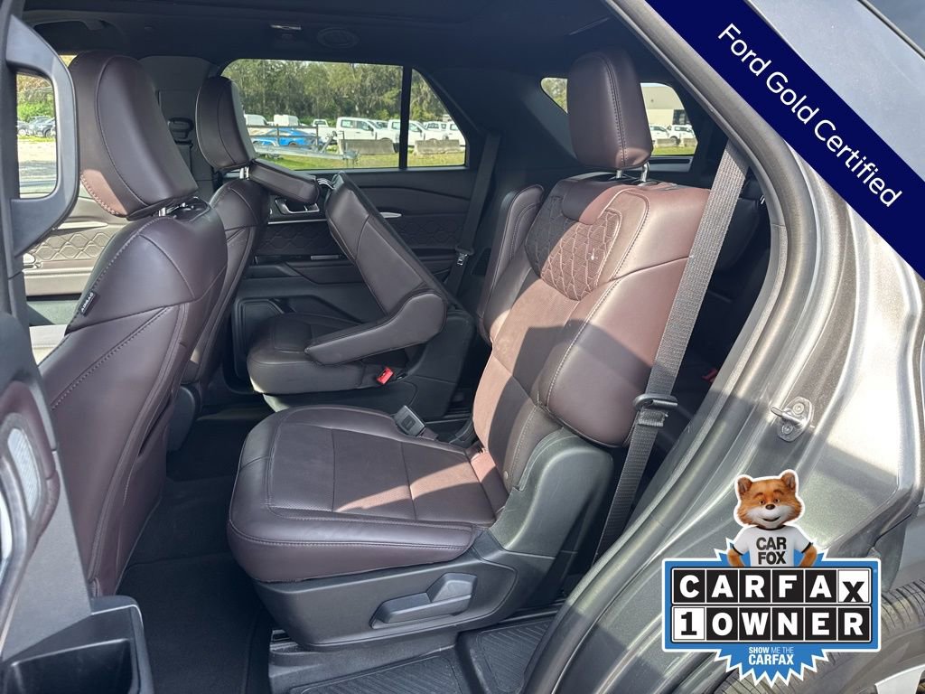 Certified 2025 Ford Explorer Platinum w/ LUX Leather Package AWD/4WD image 18