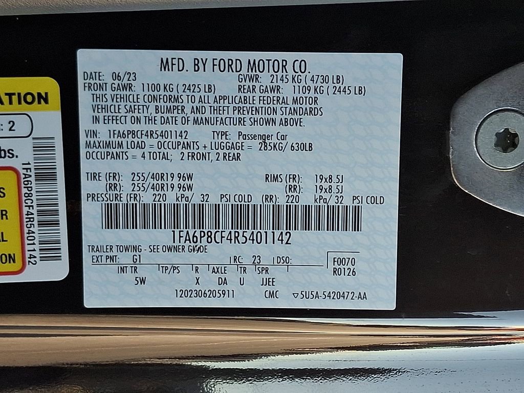 Certified 2024 Ford Mustang GT Premium image 27