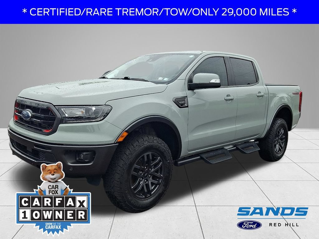 Certified 2021 Ford Ranger Lariat w/ Tremor Off-Road Package AWD/4WD image 1