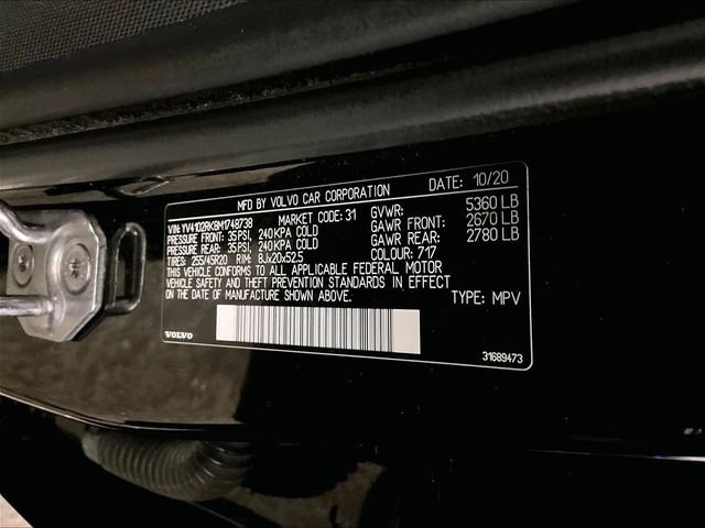 Used 2021 Volvo XC60 T5 Momentum w/ Premium Package AWD/4WD image 33