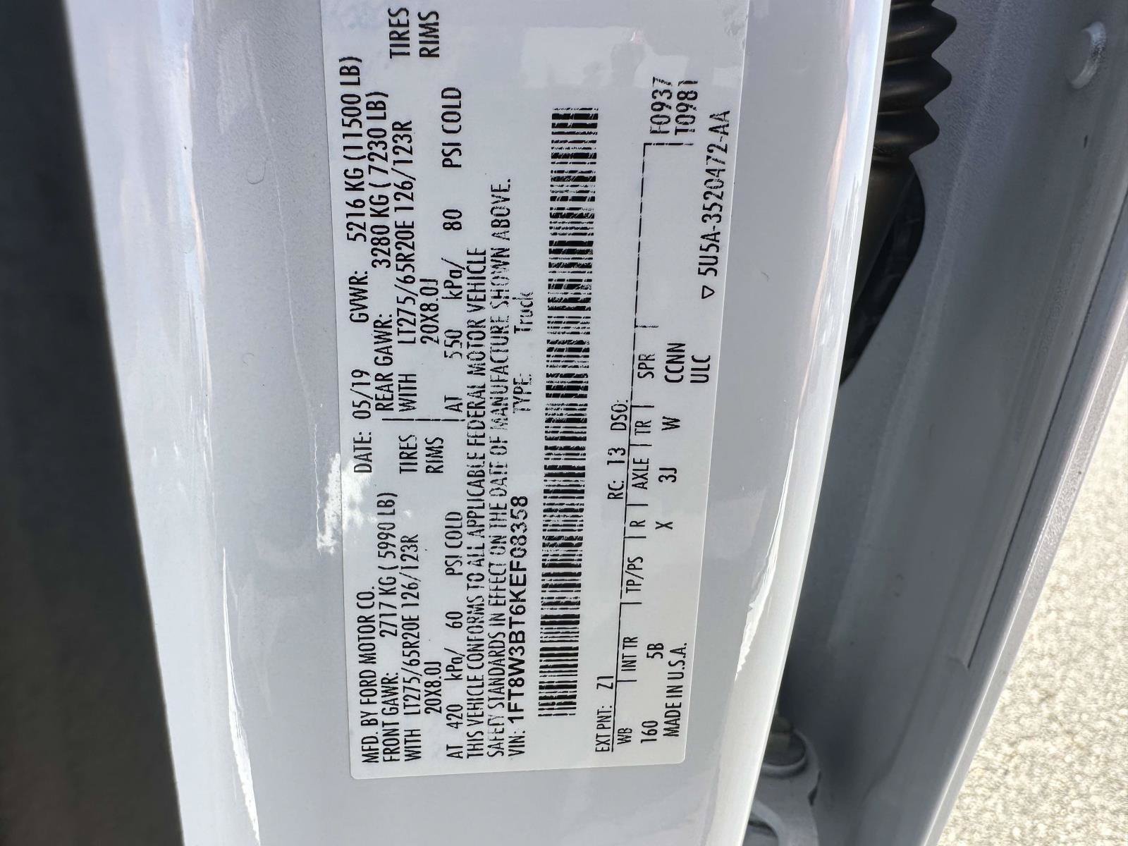 Certified 2019 Ford F350 Lariat w/ Lariat Ultimate Package AWD/4WD image 32