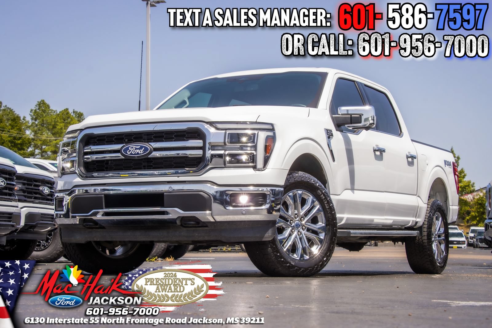 Certified 2025 Ford F150 Lariat w/ Equipment Group 501A Mid