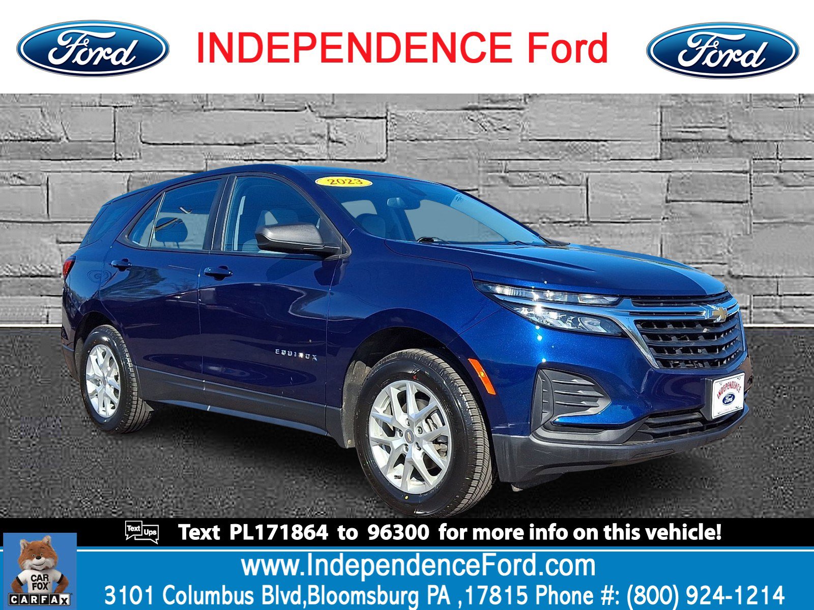 Used 2023 Chevrolet Equinox LS w/ Driver Confidence II Package