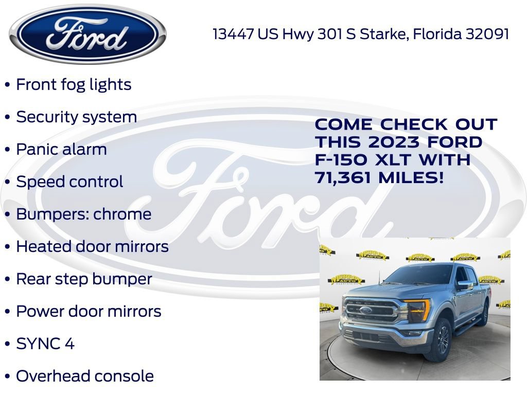 Certified 2023 Ford F150 XLT RWD image 32