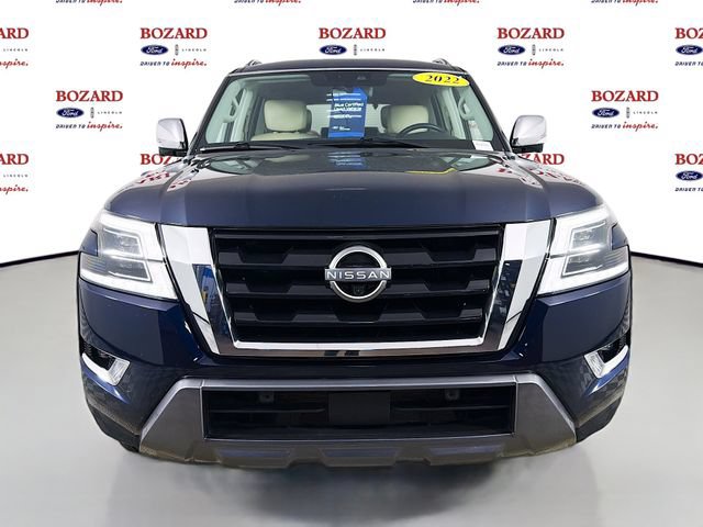 Used 2022 Nissan Armada Platinum w/ Captain's Chairs Package RWD image 2
