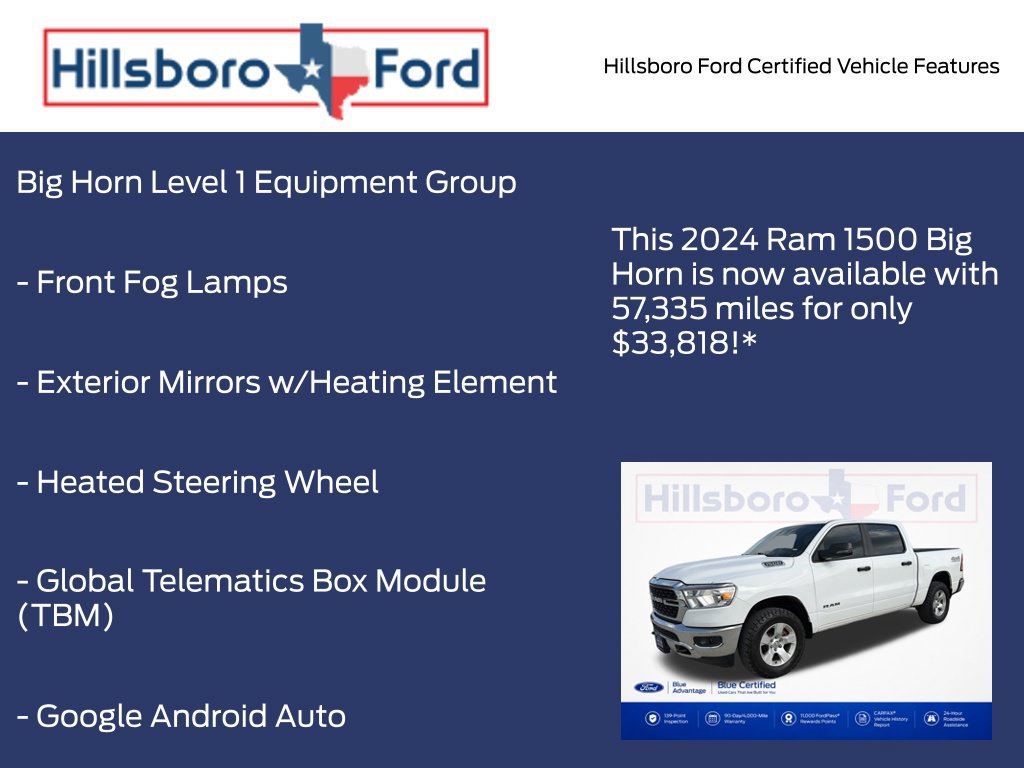 Used 2024 RAM 1500 Big Horn AWD/4WD image 17