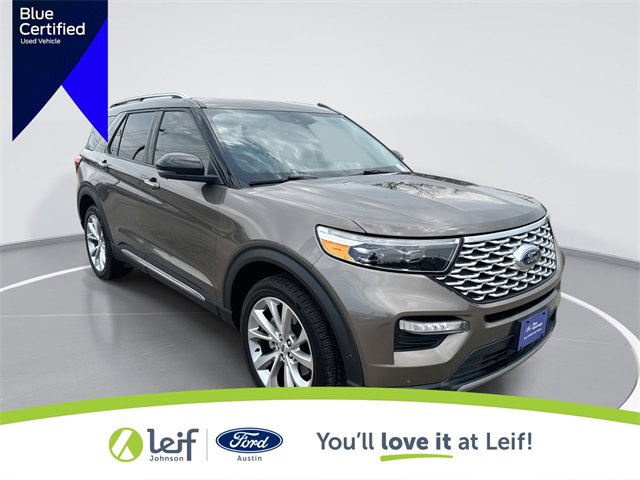 Certified 2021 Ford Explorer Platinum w/ Equipment Group 601A image 1
