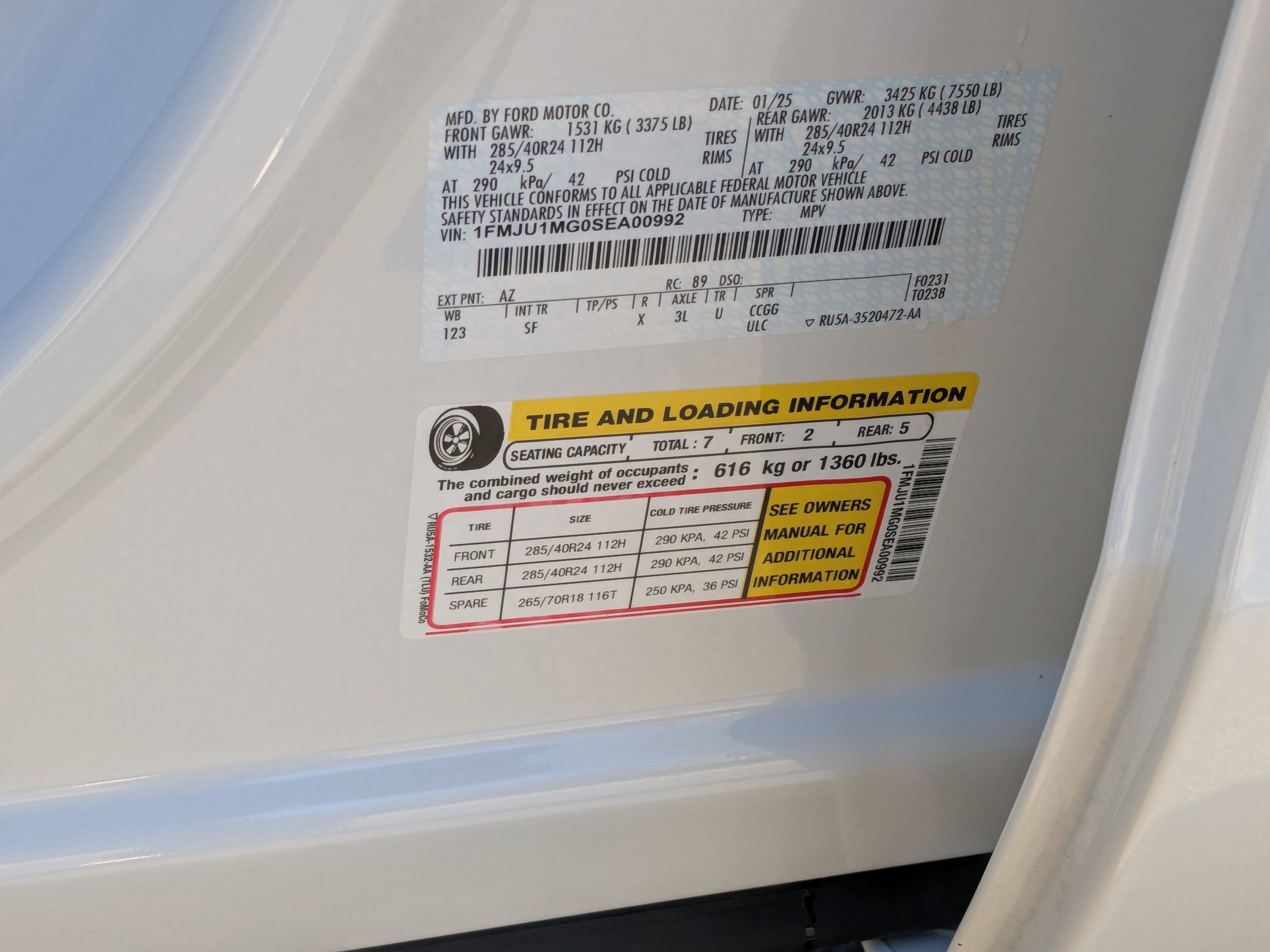 Certified 2025 Ford Expedition Platinum w/ Platinum Ultimate Package image 48