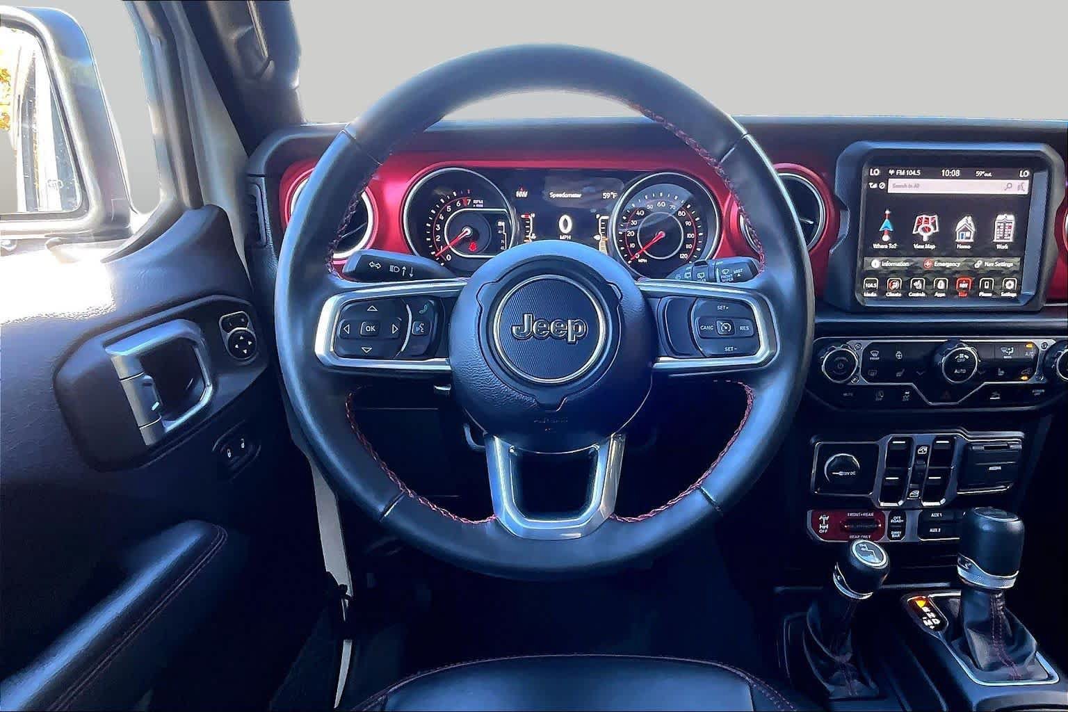 Used 2022 Jeep Wrangler Unlimited Rubicon w/ Steel Bumper Group AWD/4WD image 6