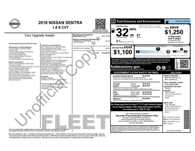 Used 2018 Nissan Sentra S FWD image 34