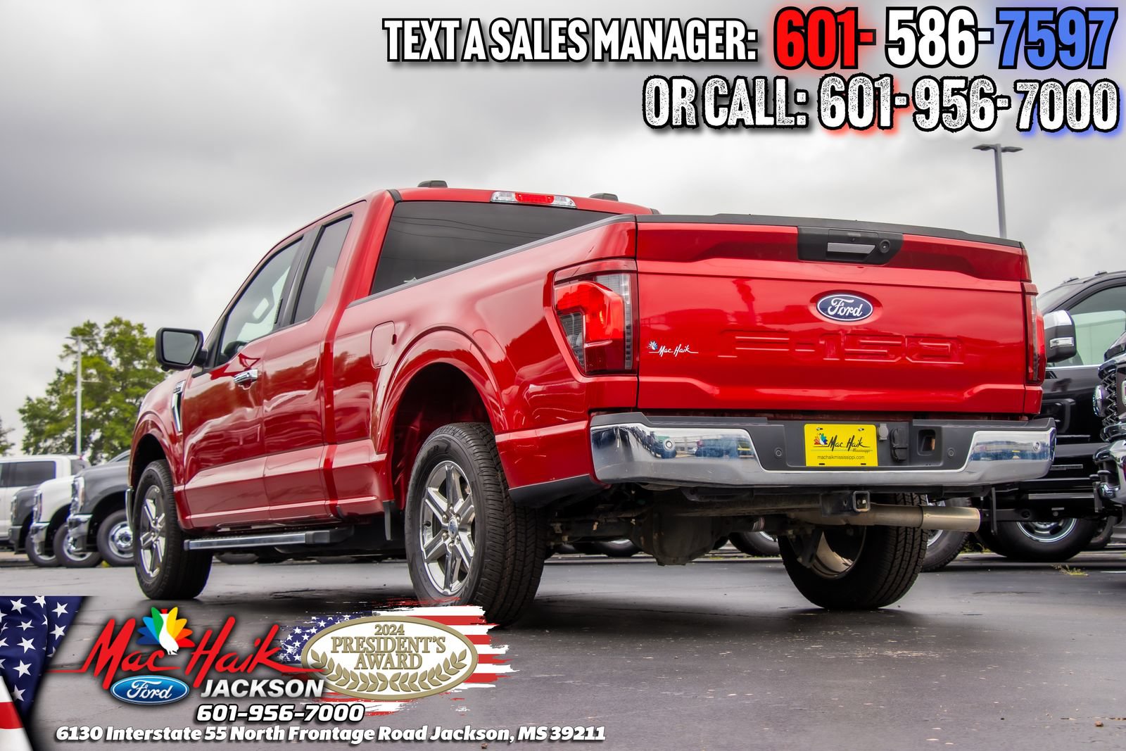 Certified 2024 Ford F150 XLT w/ Tow/Haul Package RWD image 3