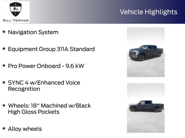 Certified 2023 Ford F150 Lightning XLT AWD/4WD image 4