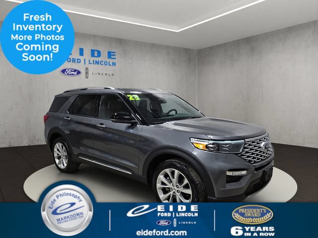 Certified 2023 Ford Explorer Platinum w/ Technology Package