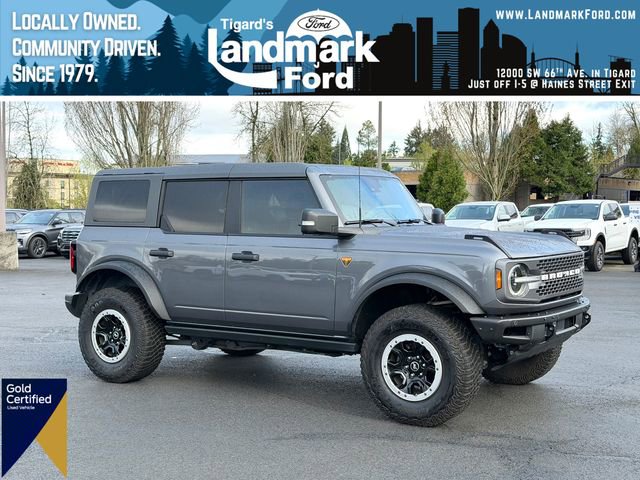 Certified 2023 Ford Bronco Badlands