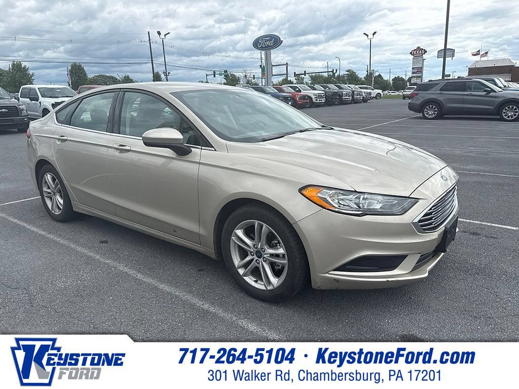 Certified 2018 Ford Fusion SE w/ Fusion SE Technology Package