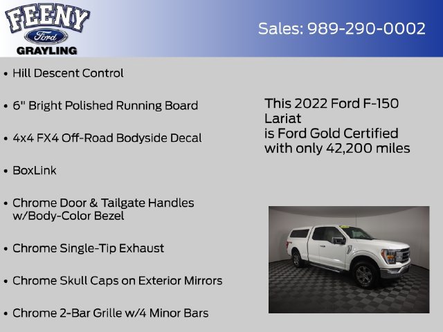 Certified 2022 Ford F150 Lariat AWD/4WD image 28