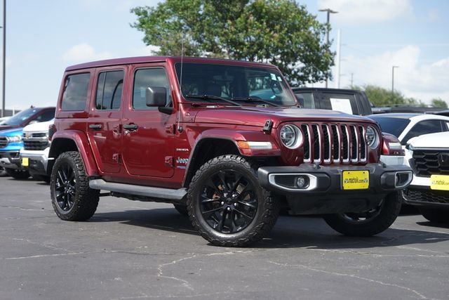 Used 2021 Jeep Wrangler Unlimited Sahara w/ Cold Weather Group AWD/4WD image 2
