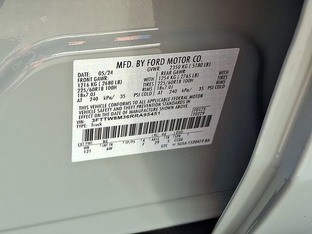 Certified 2024 Ford Maverick Lariat w/ Black Appearance Package FWD image 29