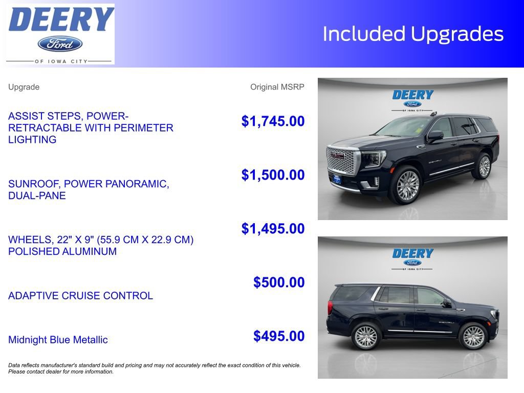 Used 2023 GMC Yukon Denali AWD/4WD image 12
