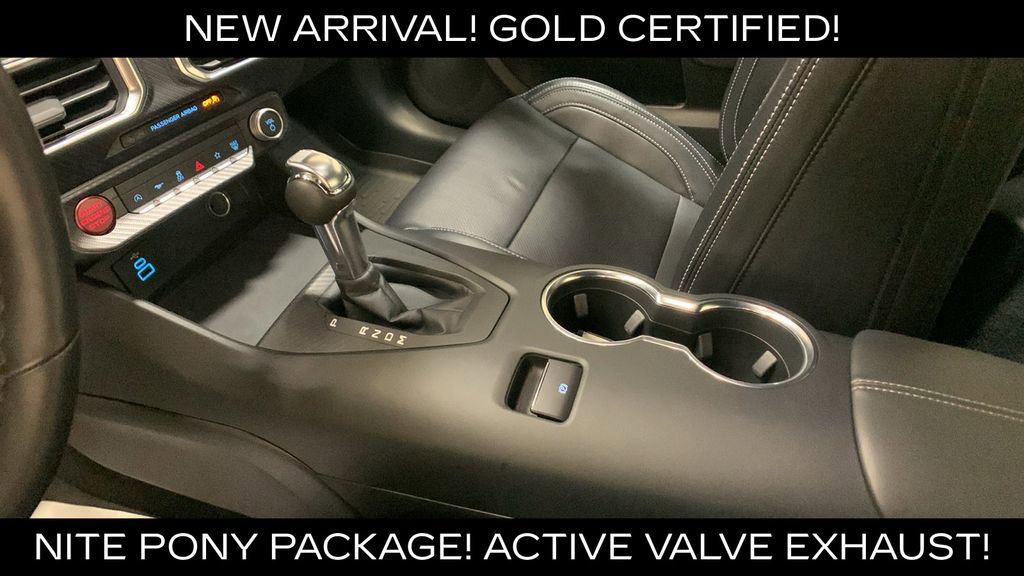 Certified 2025 Ford Mustang GT Premium w/ Mustang Nite Pony Package RWD image 34