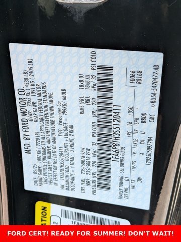 Certified 2025 Ford Mustang Premium RWD image 29