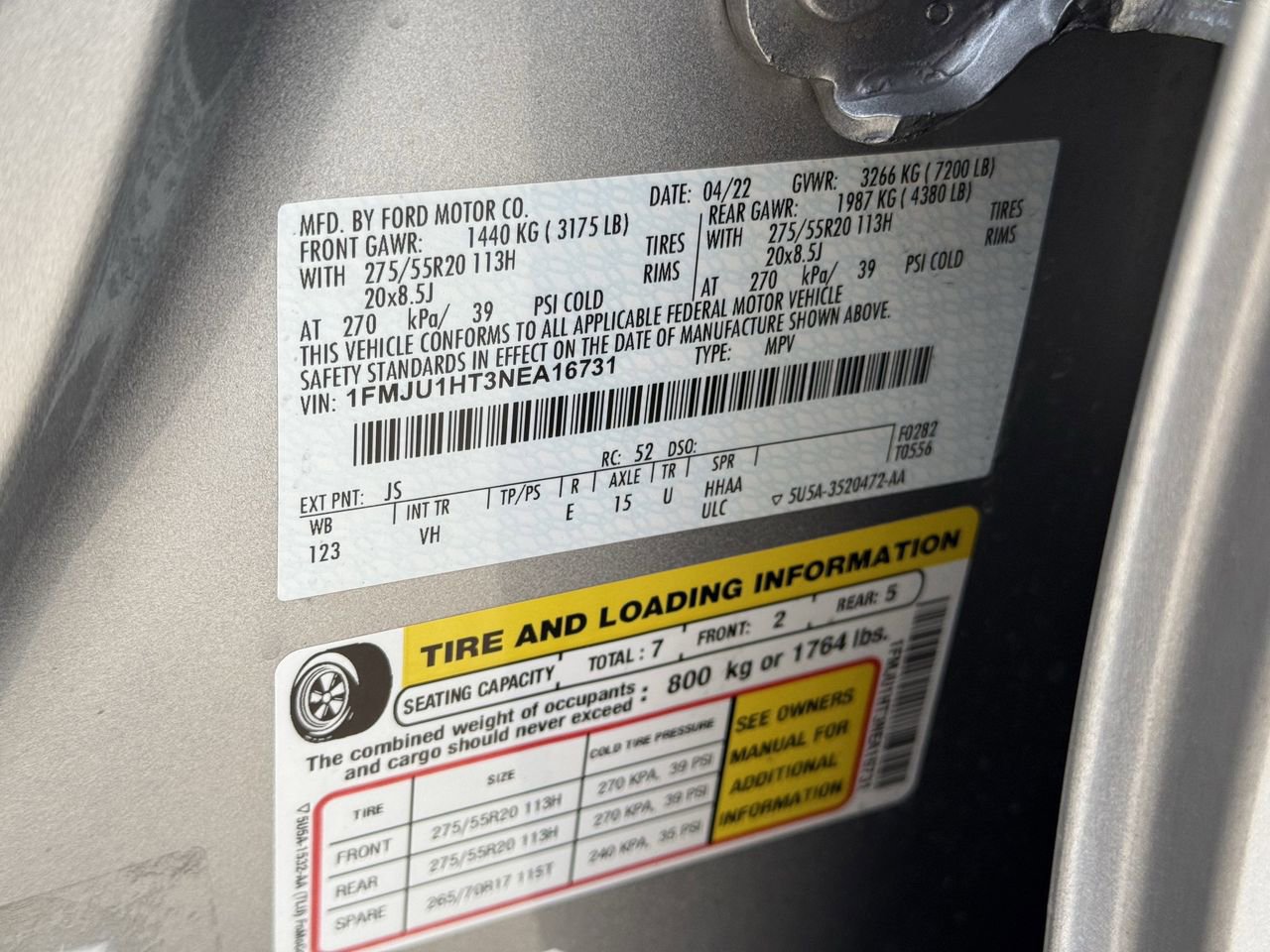 Certified 2022 Ford Expedition XLT image 31