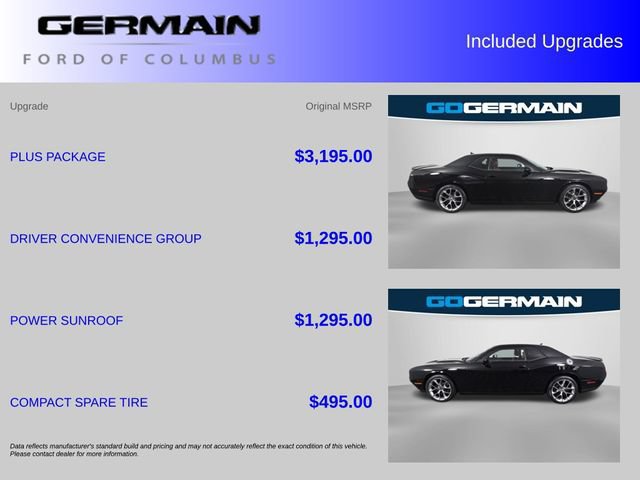Used 2020 Dodge Challenger SXT w/ Plus Package RWD image 38