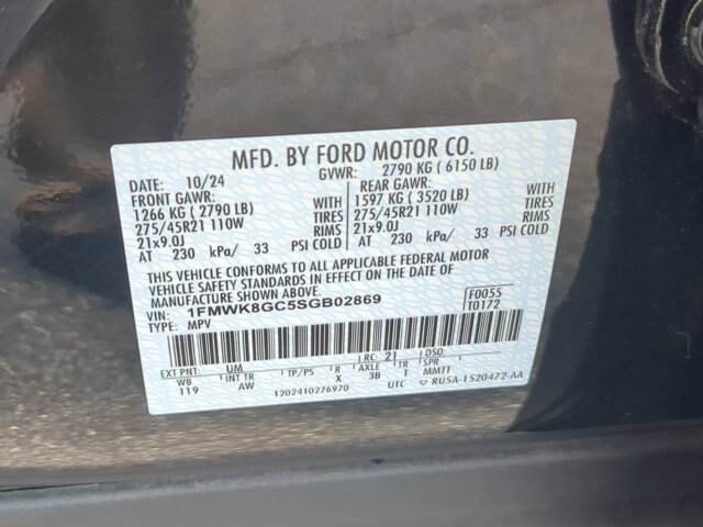 Certified 2025 Ford Explorer ST AWD/4WD image 39