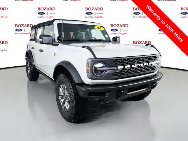 Certified 2021 Ford Bronco Badlands image 1