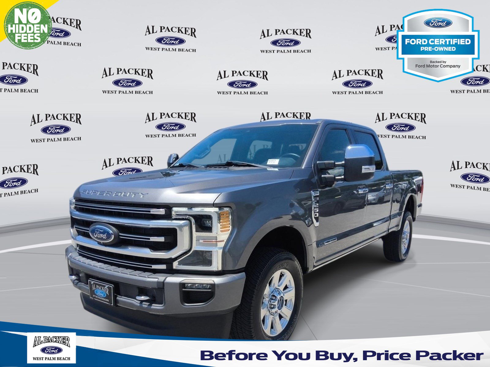 Certified 2021 Ford F250 Platinum w/ FX4 Off-Road Package