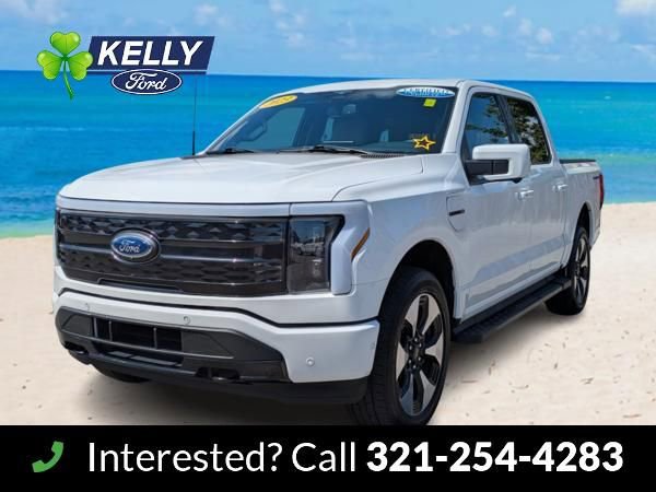 Certified 2023 Ford F150 Lightning Platinum