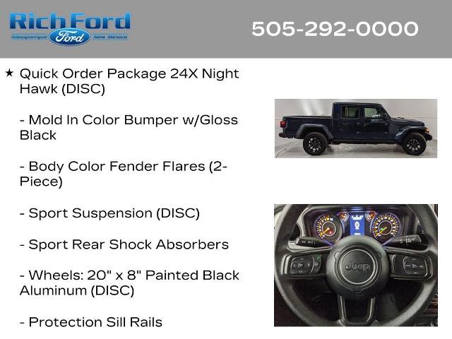 Used 2025 Jeep Gladiator Sport AWD/4WD image 22