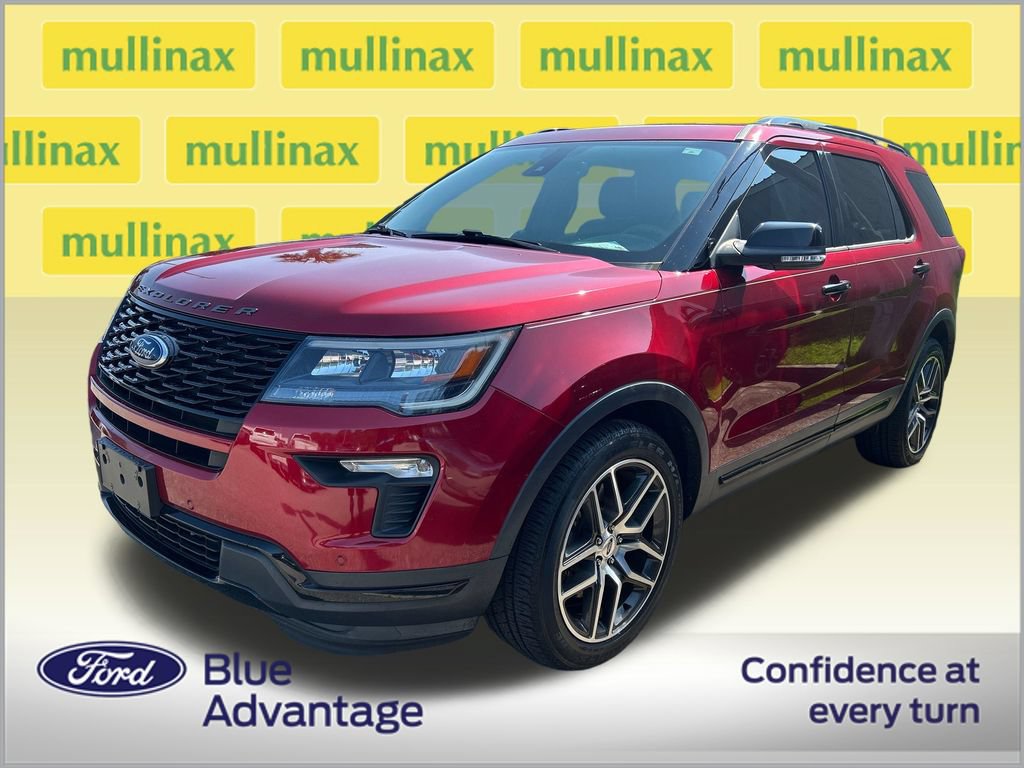 Certified 2018 Ford Explorer Sport w/ Ford Safe & Smart Package AWD/4WD image 2