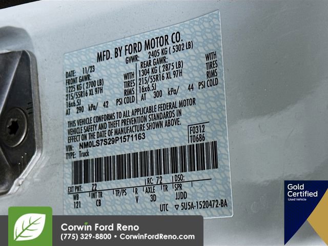 Certified 2023 Ford Transit Connect XL image 33