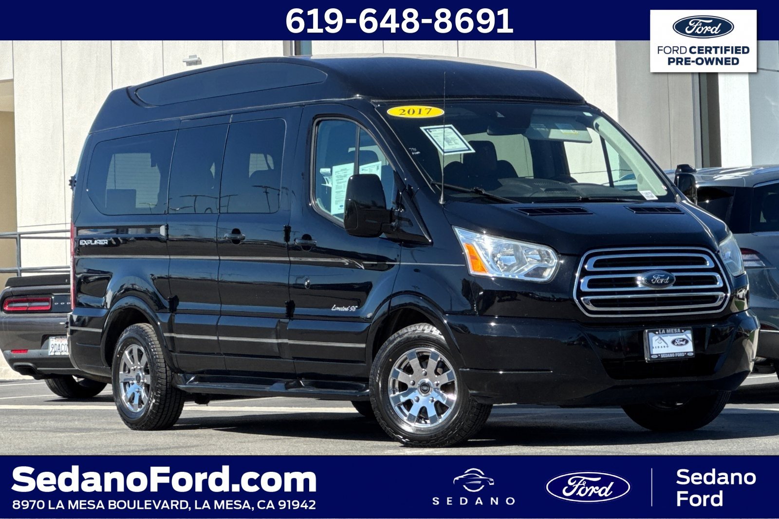 Certified 2017 Ford Transit 150 XLT