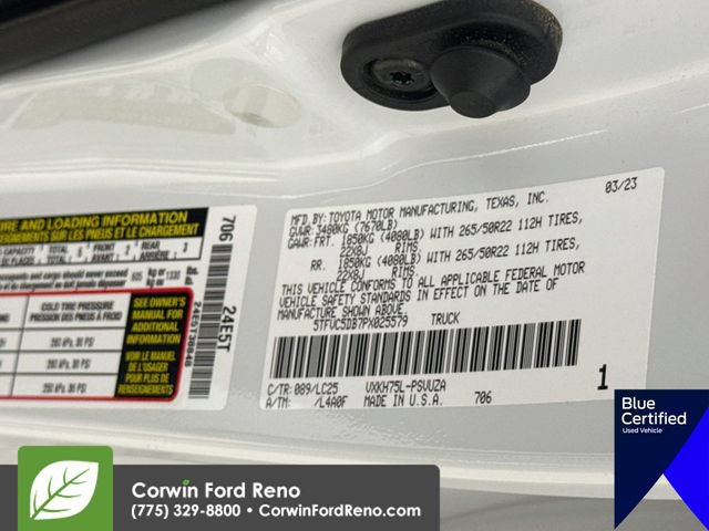 Used 2023 Toyota Tundra Capstone AWD/4WD image 36